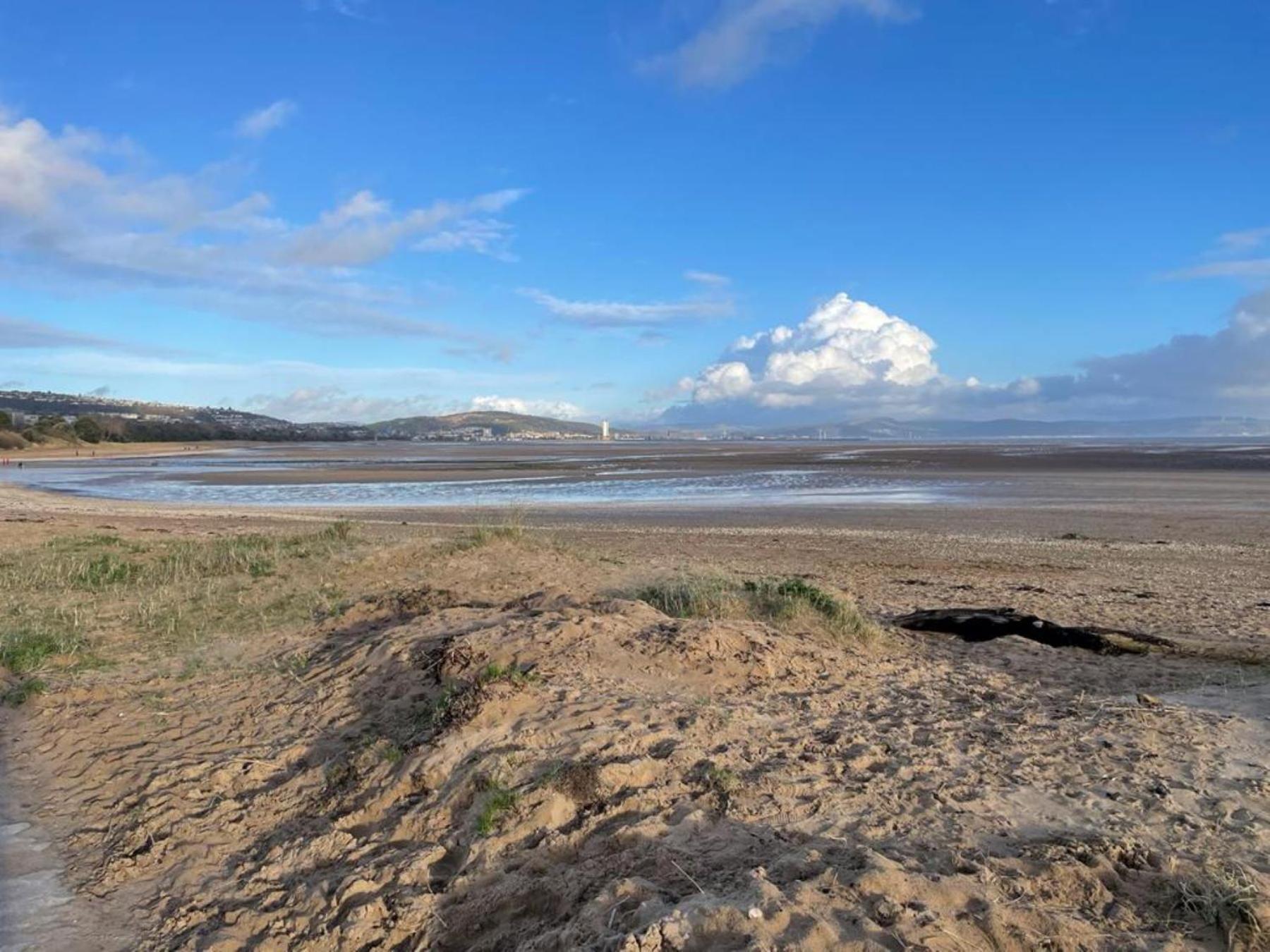 Casa One Hundred - A Beautiful 4 Bed House On The Beach Front Swansea Eksteriør bilde